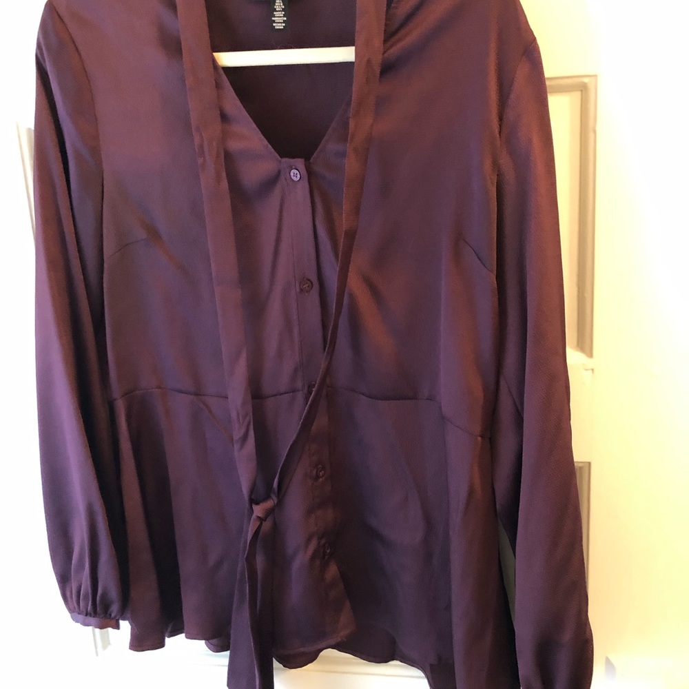 Maroon Blouse - image 1